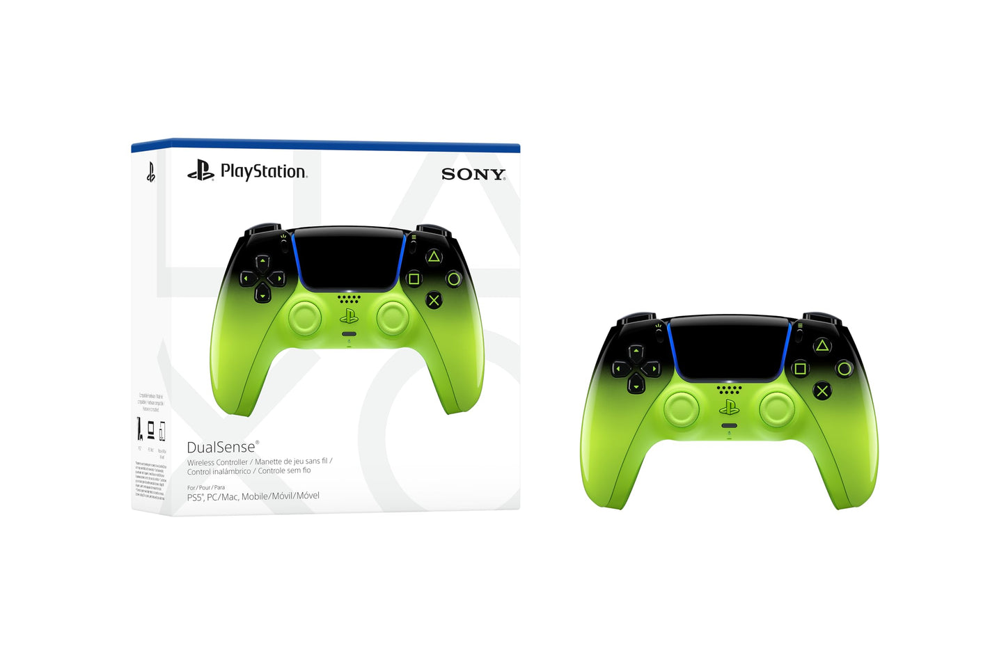 PlayStation DualSense® Wireless Controller – Remix Green - for PS5, PC, MAC & Mobile