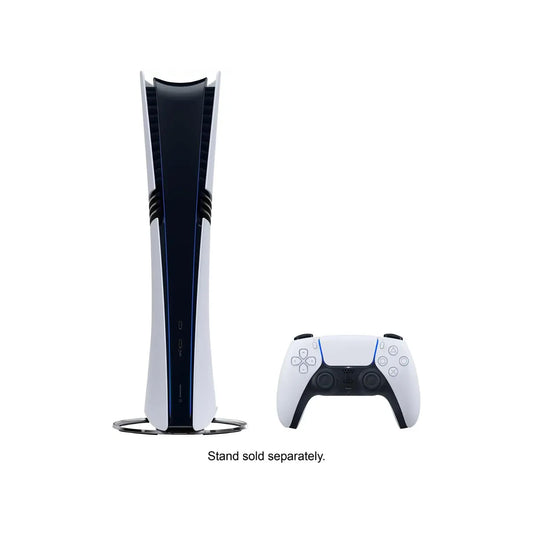 Sony PlayStation 5 Pro Upgraded 3TB Digital Edition Call of Duty Modern Warfare II Bundle and Controller Case - White - Flagship Console