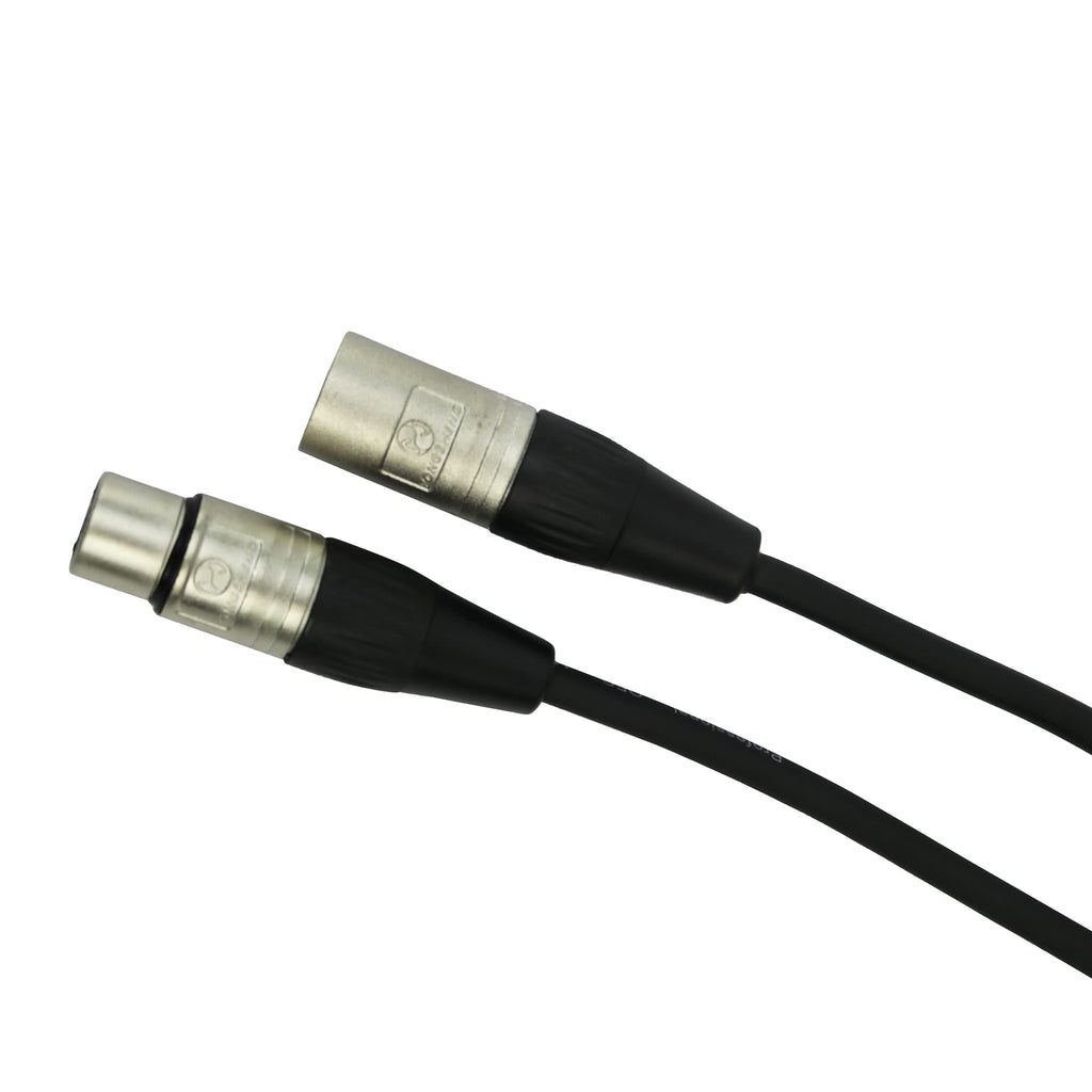 Gearlux XLR Microphone Cable, Fully Balanced, Male to Female, 50 Feet - 3 Pack