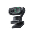 Insta360 Link 2: 4K PTZ webcam with AI tracking, HDR, noise-canceling microphone, and gesture control. Ideal for streaming, video calls, and gaming on PC and Mac.