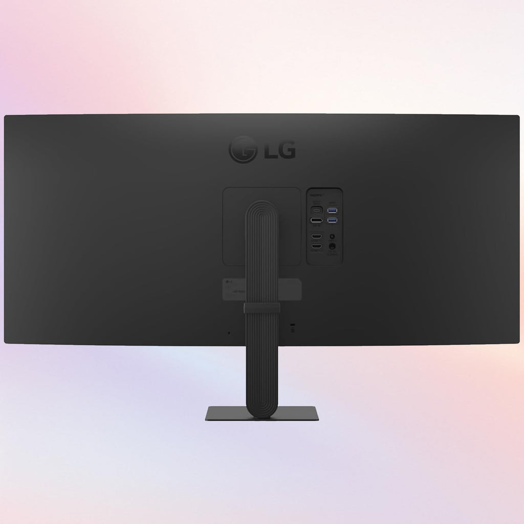 LG 34 Inch UltraWide Curved Monitor, WQHD (3440 x 1440), 144Hz, AMD FreeSync Premium, HDR10, 99% sRGB, Dual Controller (KVM Switch), USB Type-C, HDMI, DisplayPort, Height/Tilt Adjustable Stand, Black
