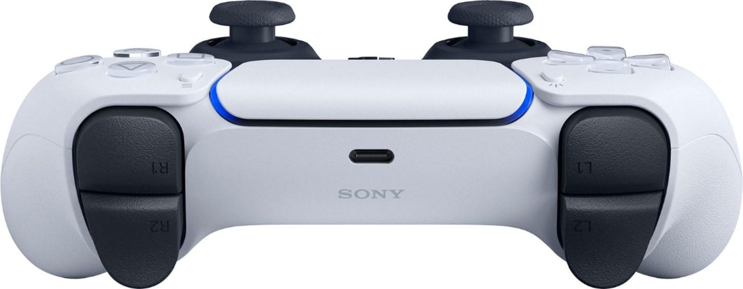 Sony PlayStation 5 Slim Disc 2TB SSD Edition Bundle with Astro Bot and C-Gamers Dual-Controller Charger - PS5 Upgraded with 2TB Ultra Fast SSD, White
