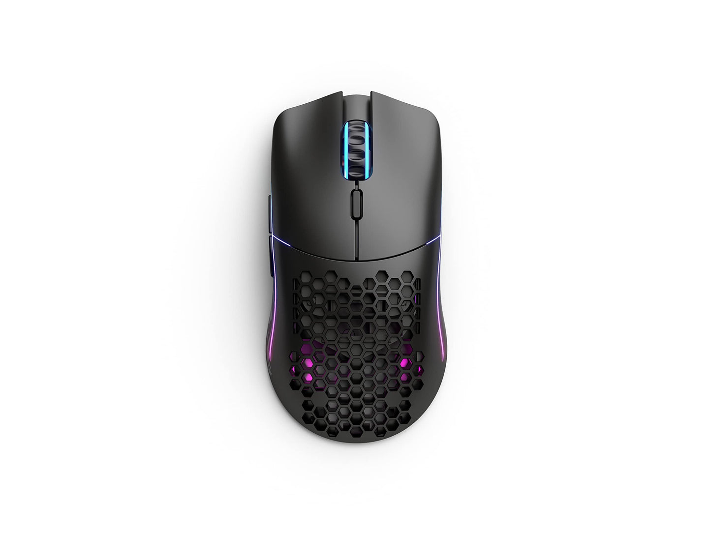 GLORIOUS Model O Wireless Gaming Mouse - Superlight, 69g Honeycomb Design, RGB, Ambidextrous, Lag Free 2.4GHz Wireless, Up to 71 Hours Battery - Matte Black