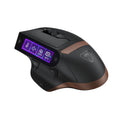 Turtle Beach Command Series MC7 Wireless Gaming Mouse, Built‑In Touchscreen Command Display, True 8K Polling, Owl‑Eye 30K DPI Optical Sensor, Tri‑Mode Connectivity, Titan Optical Switches, Charge Dock
