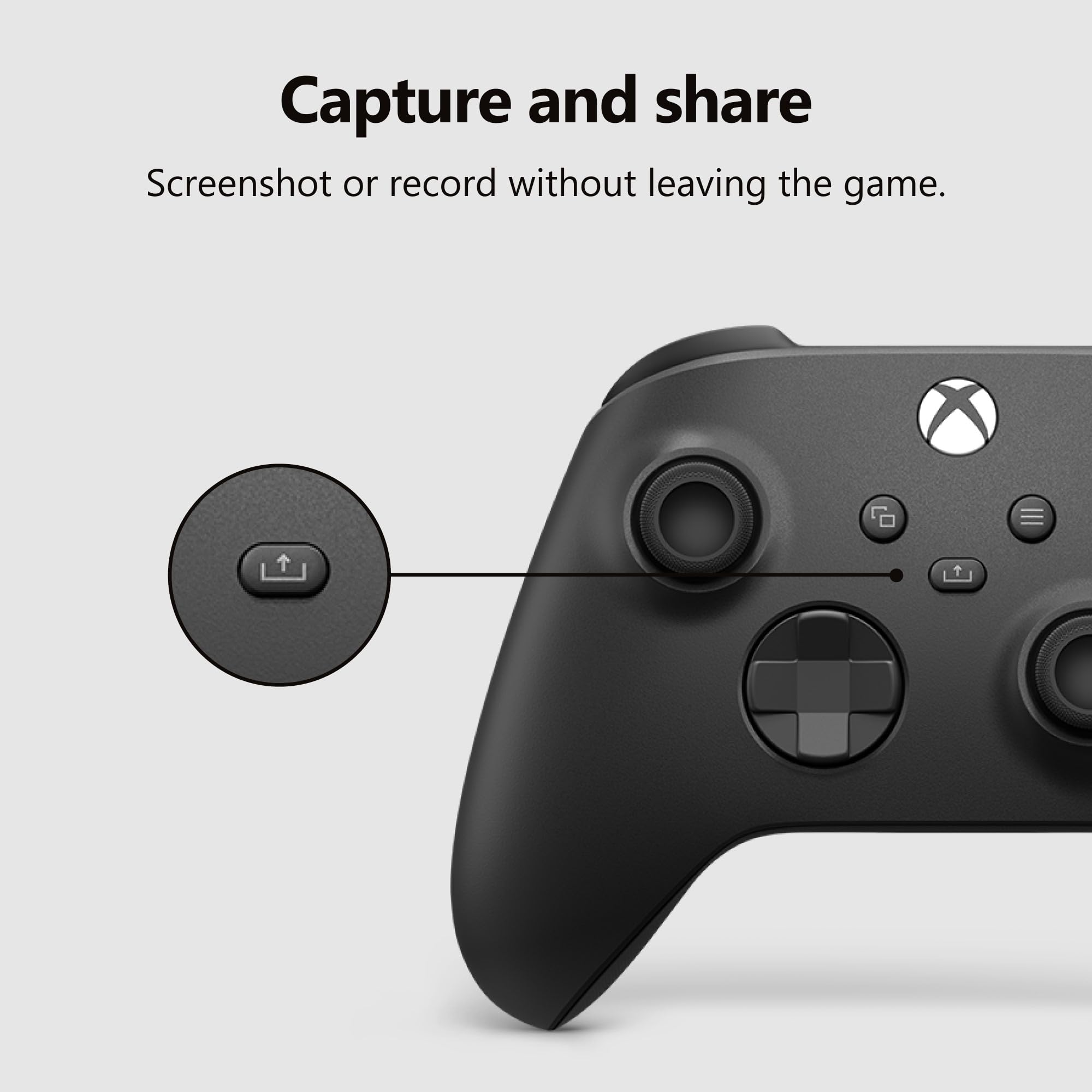 XBOX Wireless Gaming Controller | Carbon Black | Console, PC, & Android | Textured Grip | Wireless, Bluetooth, USB-C Connectivity