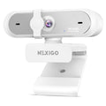 NexiGo N660P Pro 4K with autofocus, 1080p 60 FPS, microphones with noise reduction and white privacy