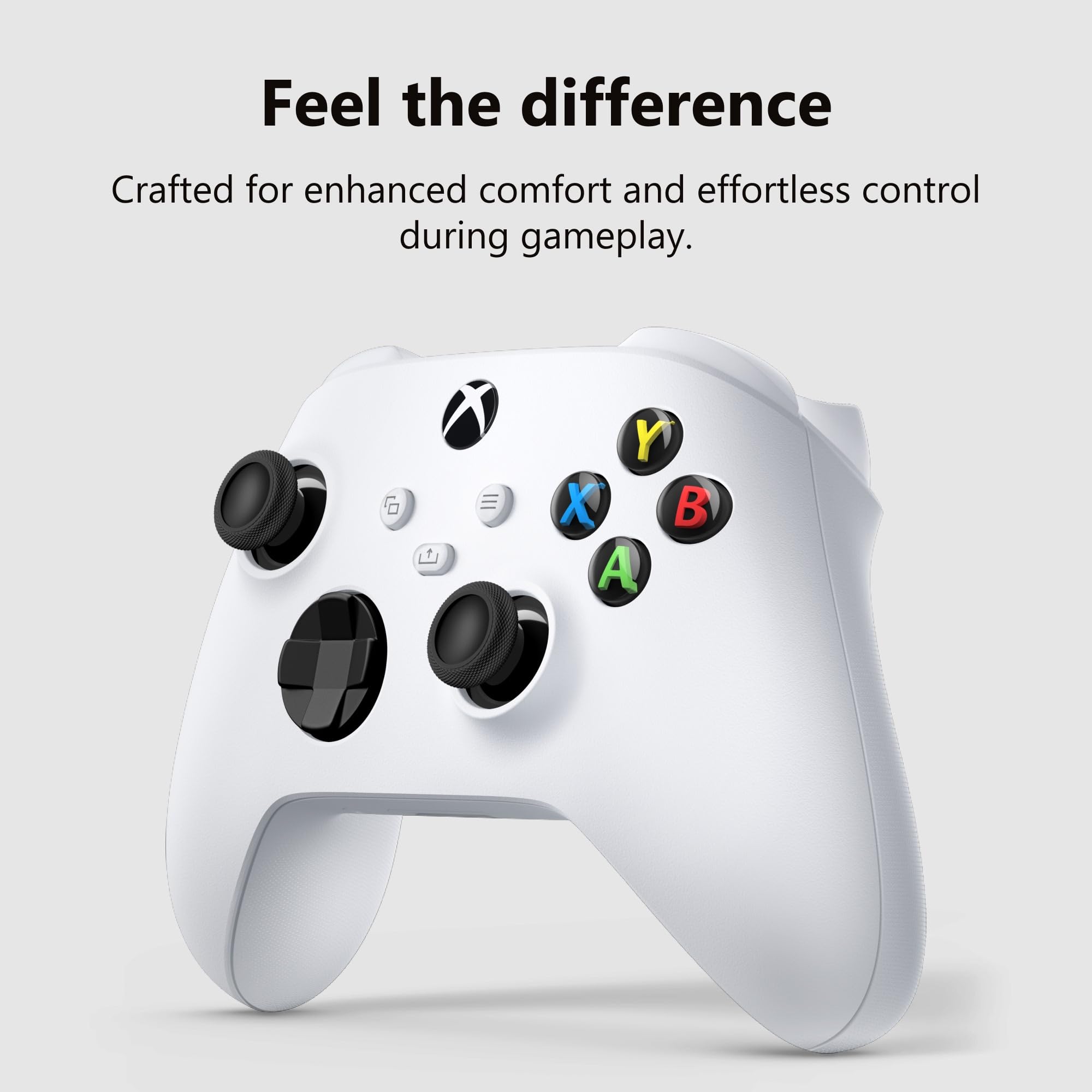 XBOX Wireless Gaming Controller | Robot White | Console, PC, & Android | Textured Grip | Wireless, Bluetooth, USB-C Connectivity