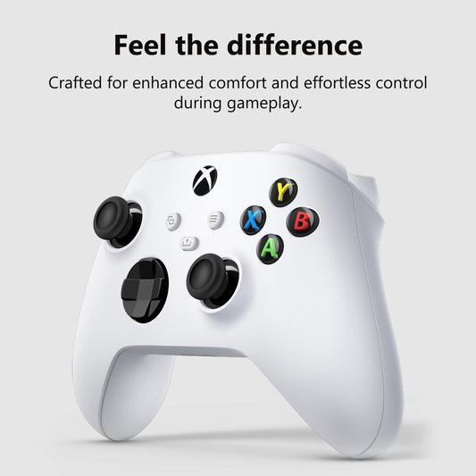 XBOX Wireless Gaming Controller | Robot White | Console, PC, & Android | Textured Grip | Wireless, Bluetooth, USB-C Connectivity
