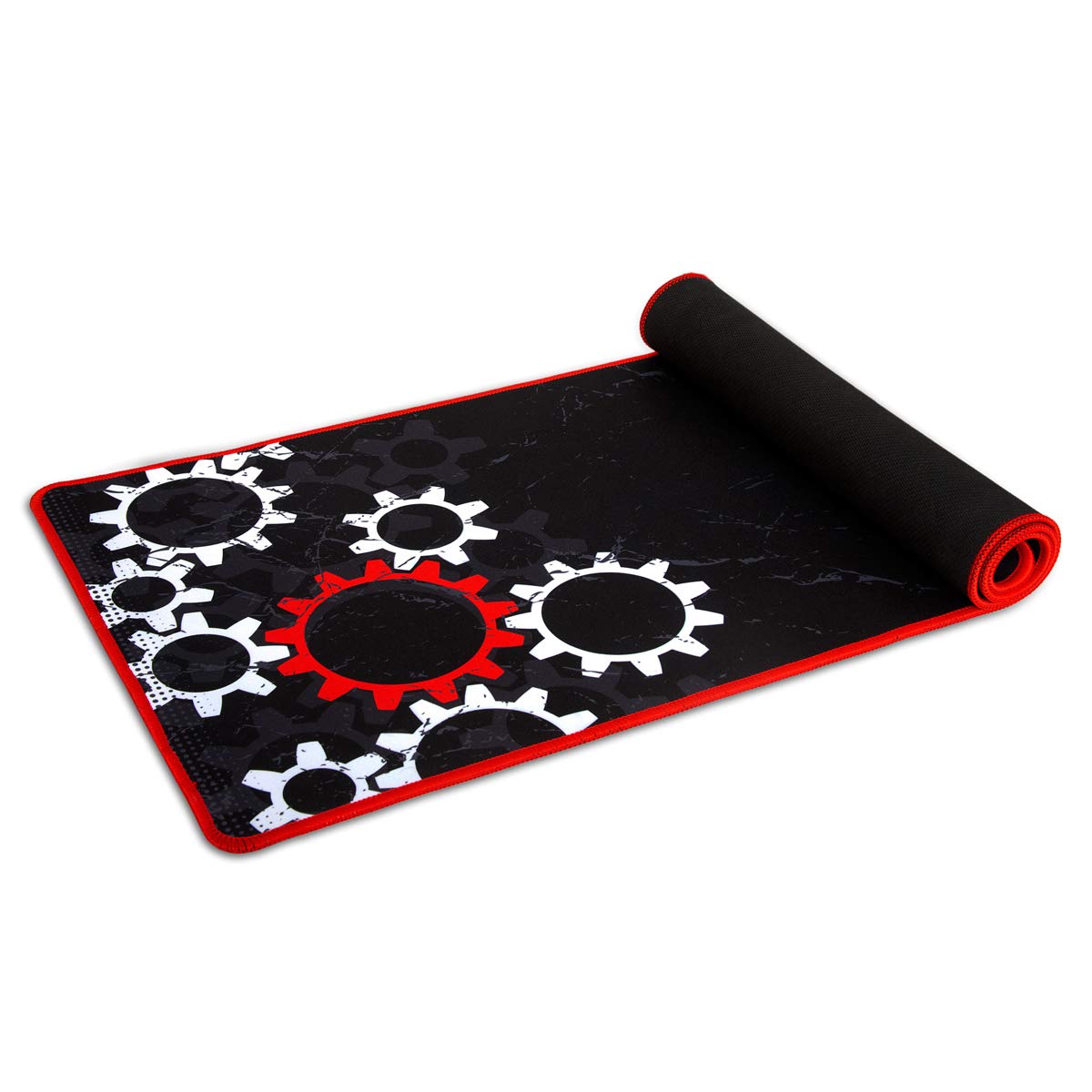 Deco Gear Gaming Accessory Bundle - Mechanical 18-Mode 104 Key RGB Keyboard with 11-Mode RGB Gaming Mouse and 32" x 12" Extended Mouse Pad