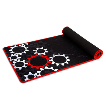 Deco Gear Gaming Accessory Bundle - Mechanical 18-Mode 104 Key RGB Keyboard with 11-Mode RGB Gaming Mouse and 32" x 12" Extended Mouse Pad