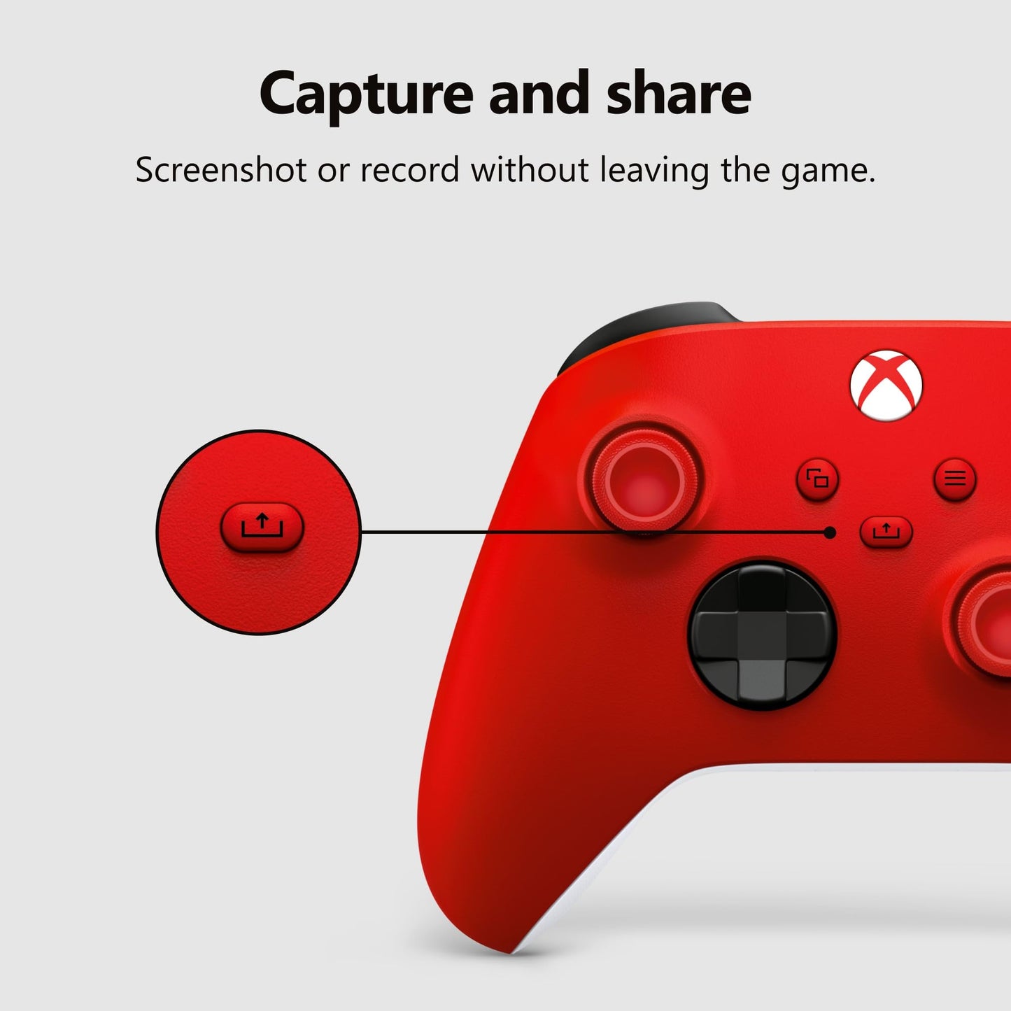 XBOX Wireless Gaming Controller | Pulse Red | Console, PC, & Android | Textured Grip | Wireless, Bluetooth, USB-C Connectivity