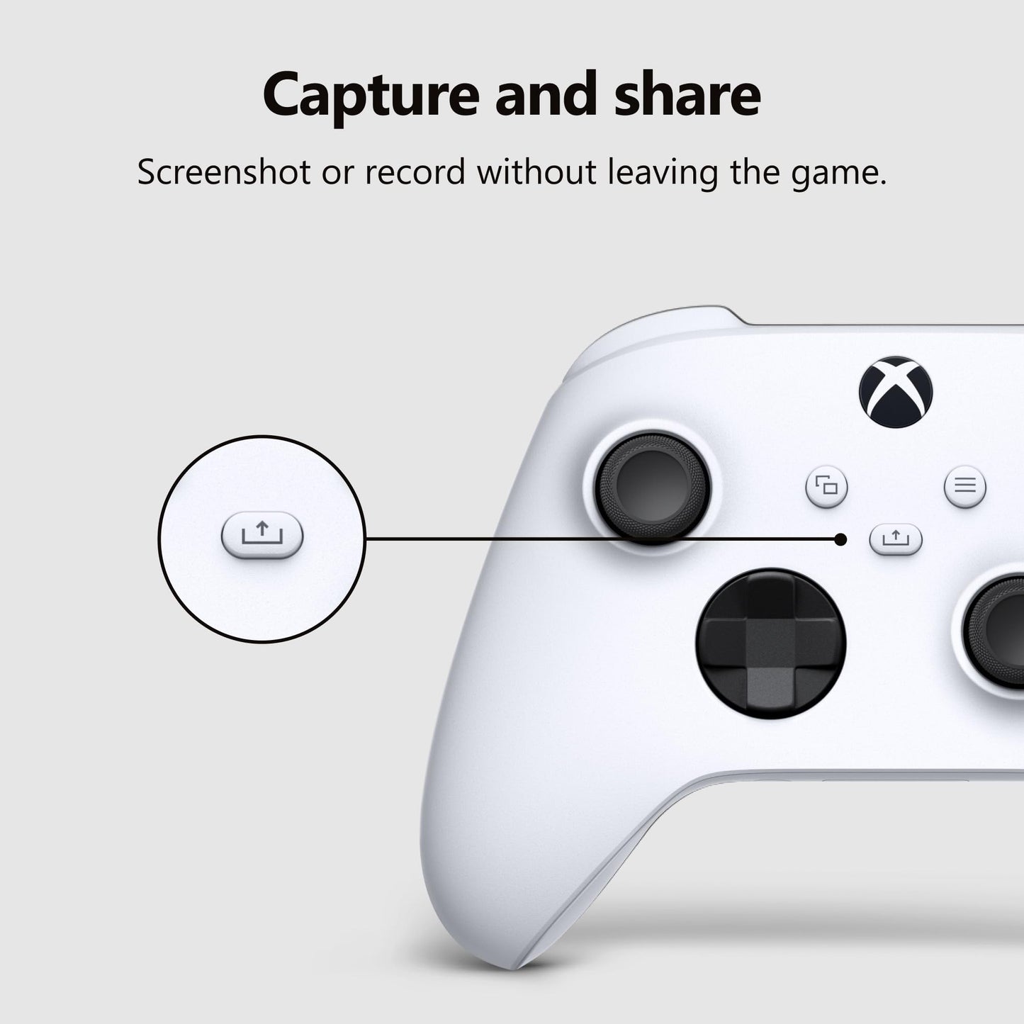 XBOX Wireless Gaming Controller | Robot White | Console, PC, & Android | Textured Grip | Wireless, Bluetooth, USB-C Connectivity