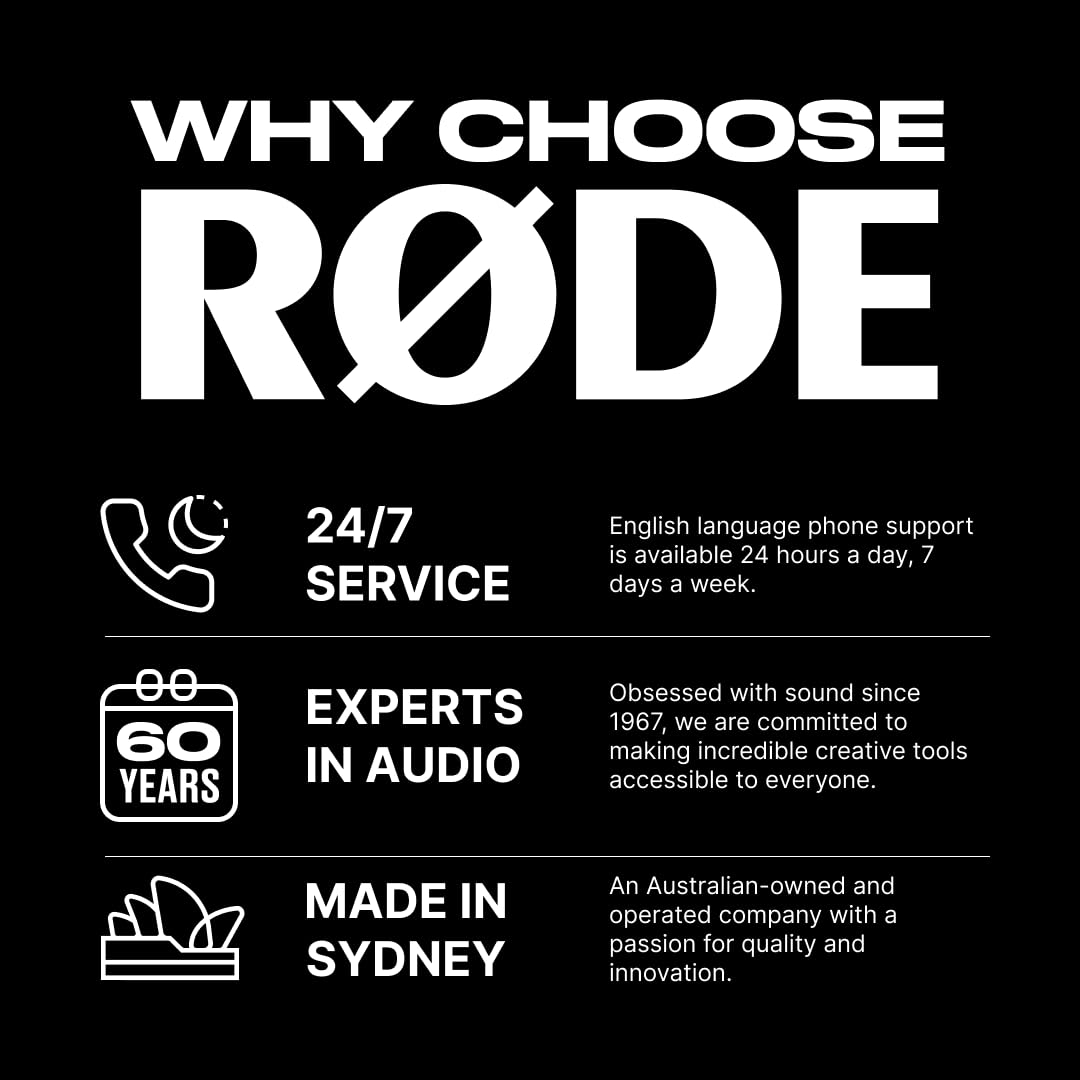 RØDE RØDECaster Duo Compact All-in-One Audio Production Solution for Podcasting, Streaming, Music Production and Content Creation (Black)