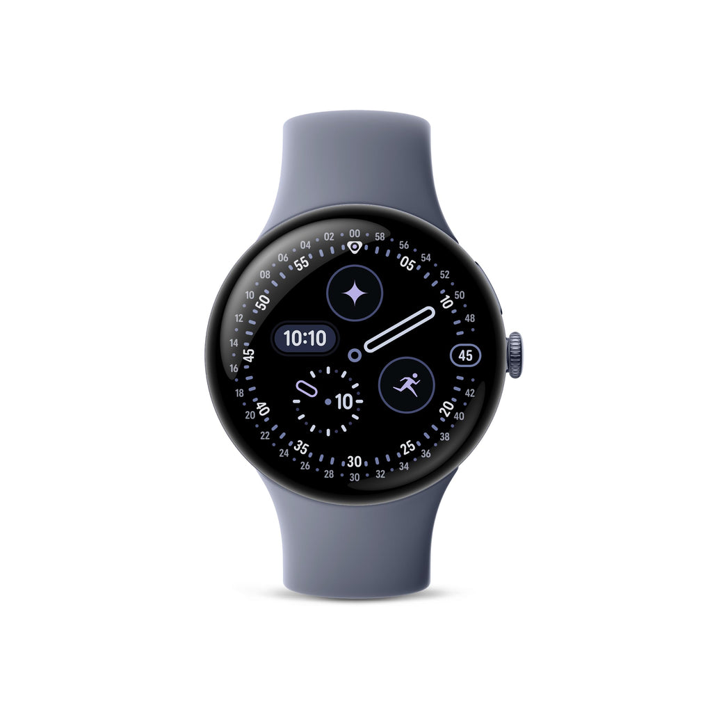 Google Pixel Watch 4 (45mm) - Satin Moonstone Case - Moonstone Band - Wi-Fi