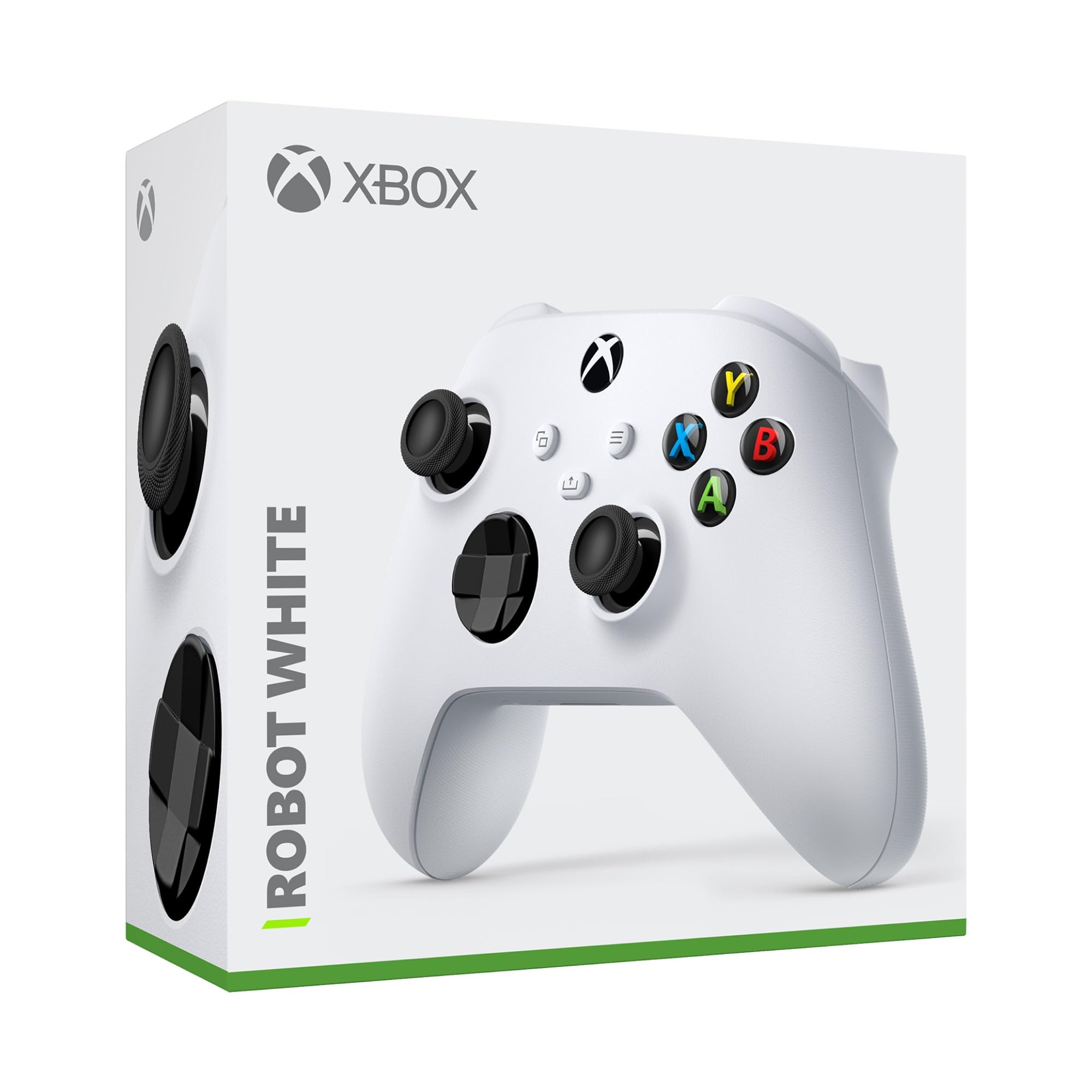 XBOX Wireless Gaming Controller | Robot White | Console, PC, & Android | Textured Grip | Wireless, Bluetooth, USB-C Connectivity