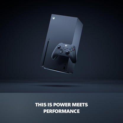 Xbox Series X - Gaming Console - 1TB SSD - Includes Wireless Controller - 4K Gaming - 120FPS - Carbon Black