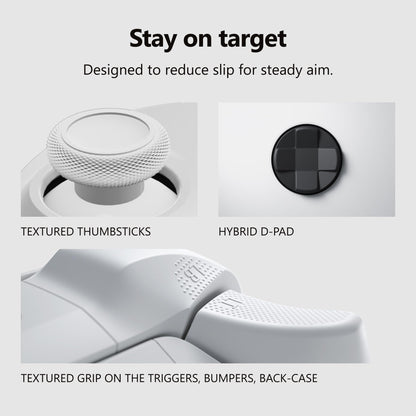 XBOX Wireless Gaming Controller | Robot White | Console, PC, & Android | Textured Grip | Wireless, Bluetooth, USB-C Connectivity