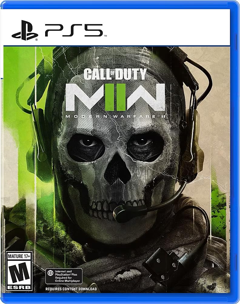 Sony PlayStation 5 Pro Upgraded 3TB Digital Edition Call of Duty Modern Warfare II Bundle and Controller Case - White - Flagship Console