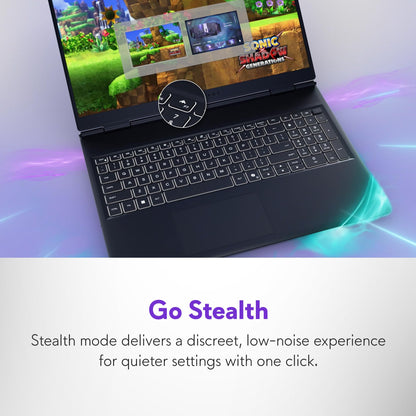 Alienware 16 Aurora Gaming Laptop AC16250-16-inch WQXGA 120Hz Display, Intel Core 9-270H Processor, 32GB DDR5 RAM, 1TB SSD, NVIDIA GeForce RTX 5070 Graphics, Windows 11 Home - Blue