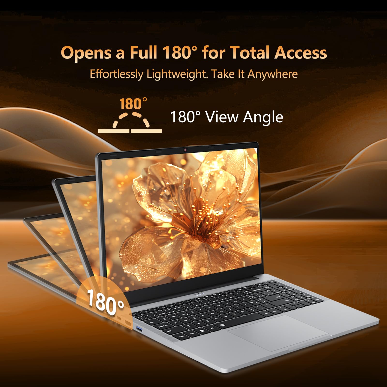 Laptop, AMD Ryzen 5 5500U Gaming Laptop, 15.6 Inch Laptop Computer with 16GB RAM 1TB SSD, AMD Radeon Lap top PC, Laptops with Backlit Keyboard, 1080P FHD, 55.2Wh Battery, Type-C, HDMI, Win 11 Pro