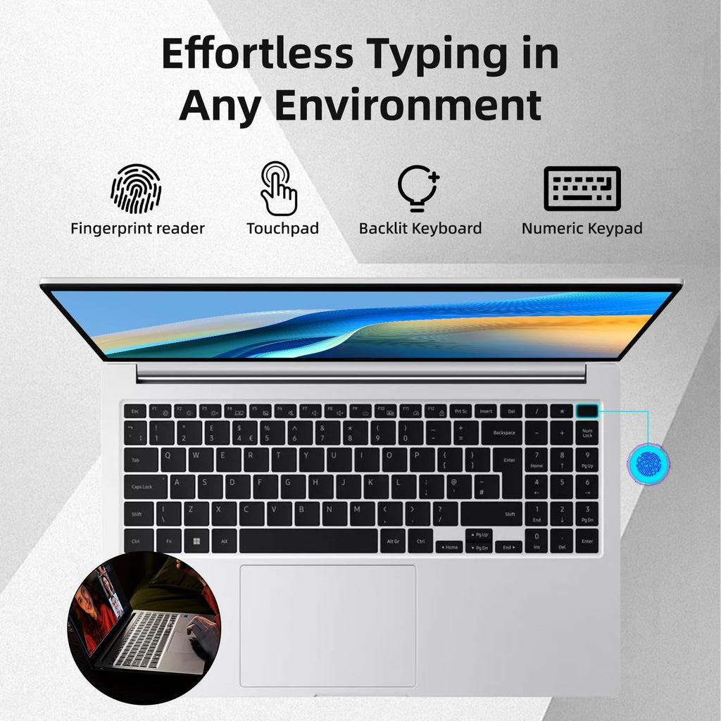 Samsung Galaxy Book4 Business Laptop - 15.6" FHD Display, Intel 10-Core 7-150U(Beats i7 1355U), 16GB RAM, 1TB SSD, Win 11 Pro, Backlit Keyboard, Fingerprint, Long Battery Life, W/Redragon Accessory