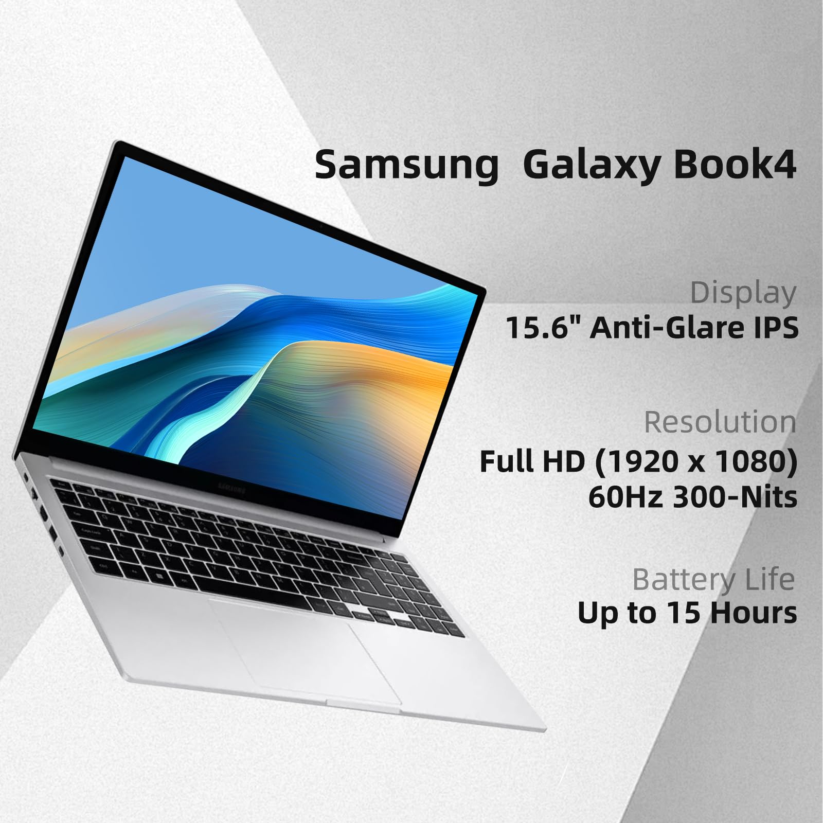 Samsung Galaxy Book4 Business Laptop - 15.6" FHD Display, Intel 10-Core 7-150U(Beats i7 1355U), 16GB RAM, 1TB SSD, Win 11 Pro, Backlit Keyboard, Fingerprint, Long Battery Life, W/Redragon Accessory