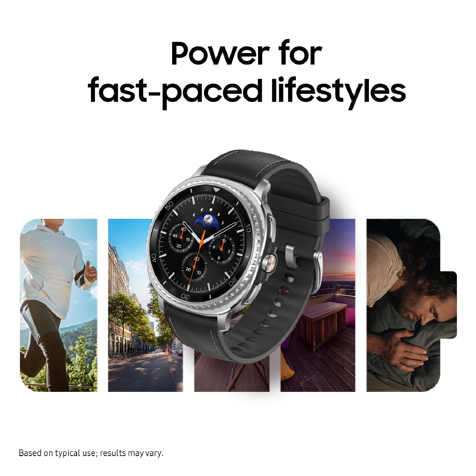 Samsung Galaxy Watch 8 Classic (2025) 46mm Bluetooth Smartwatch, Cushion Design, Rotating Bezel, Quick Button, Sleep Coaching, Running Coach, Energy Score, White [US Version, 2 Yr Warranty]
