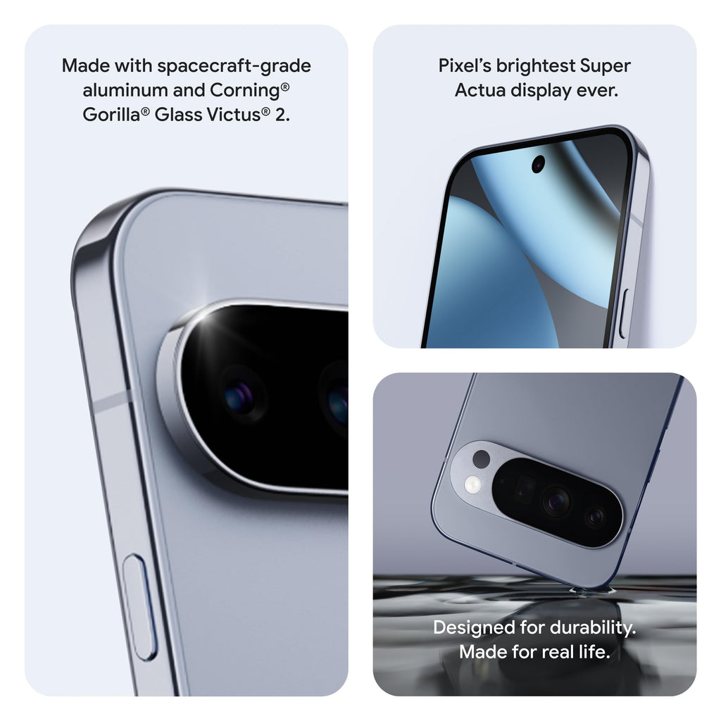 Google Pixel 10 Pro XL - Unlocked Android Smartphone with Gemini, Your Google AI Assistant, Triple Rear Camera System, Fast-Charging 24+ Hour Battery, and 6.8" Super Actua Display - Obsidian - 256 GB