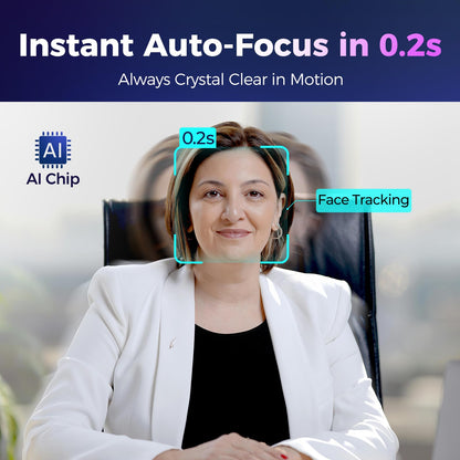 PixelForge 4K Webcam for PC with Microphone & Light & Privacy Cover, Web Camera for Desktop Computer/Laptop/Monitor/Mac, 4K UHD Sony Sensor, PDAF Auto Focus, Dual AI Noise-Cancelling Mics, USB Camera