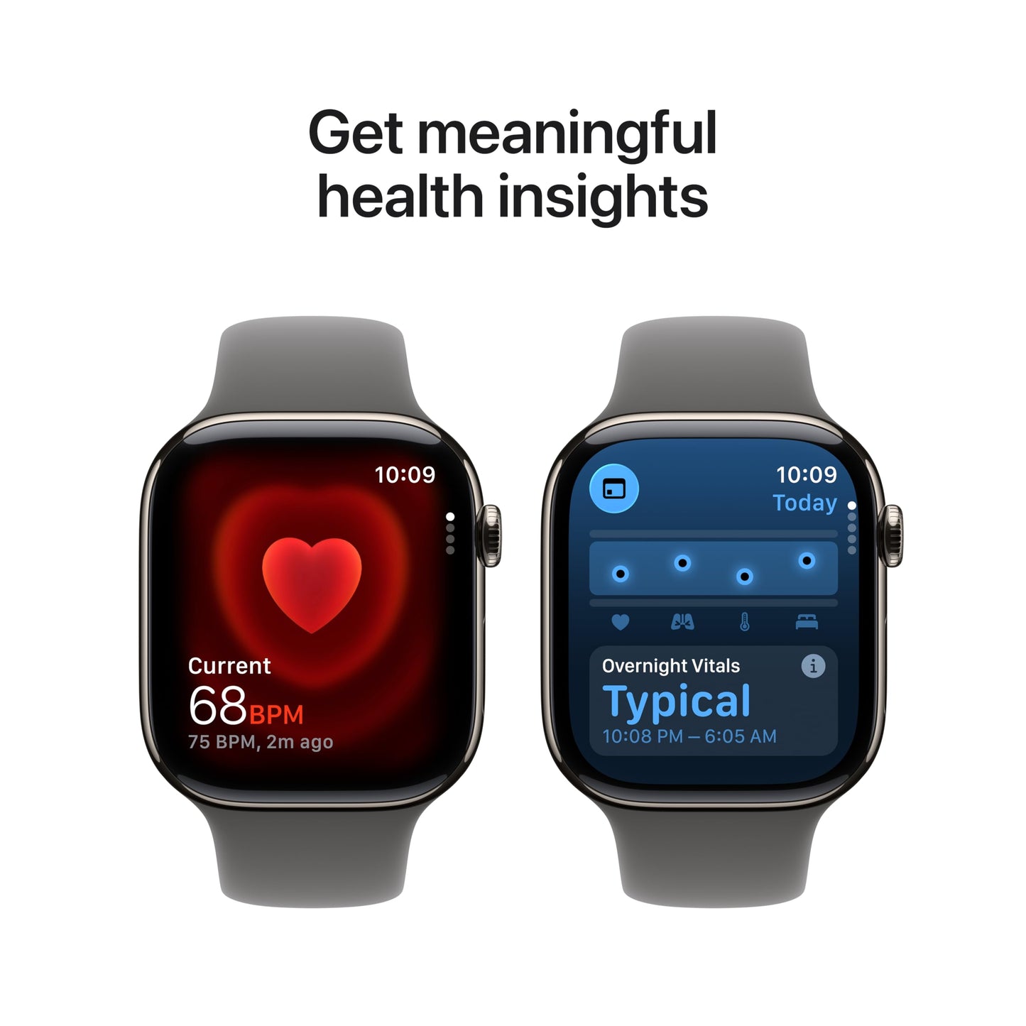 Apple Watch Series 11 [GPS + Cellular 46mm] Smartwatch with Natural Titanium Case with Stone Gray Sport Band - M/L. Sleep Score, Fitness Tracker, Health Monitoring, Always-On Display, Water Resistant