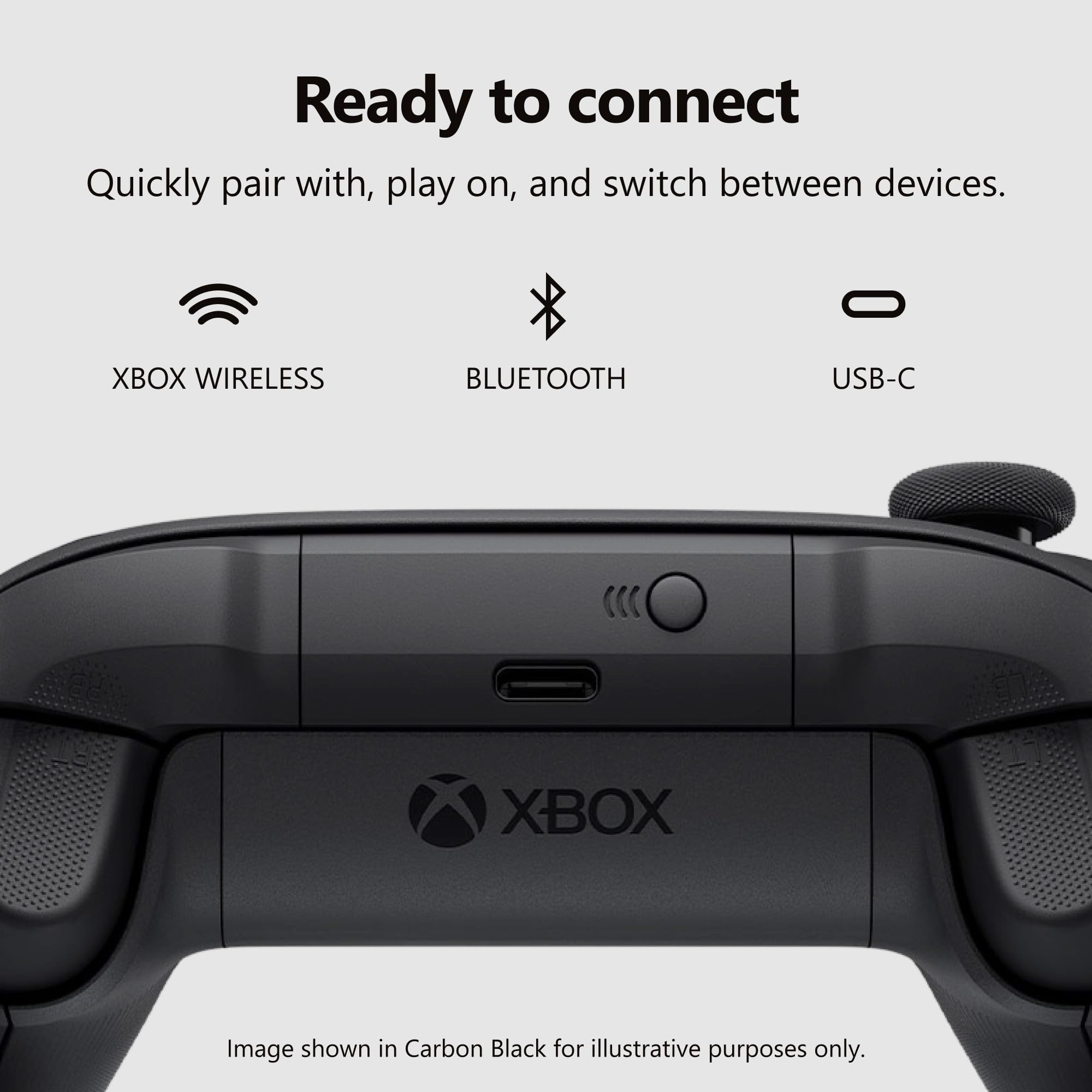 XBOX Wireless Gaming Controller | Pulse Red | Console, PC, & Android | Textured Grip | Wireless, Bluetooth, USB-C Connectivity