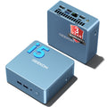 GEEKOM IT12 Business Mini PC for Plex Server & Home Office(3-Year Coverage), with Intel i5-12450H Mini Computer Windows 11, Quiet Low-Power PC 16 RAM/512GB SSD(Not LPDDR) Desktop, Dual USB4 8K