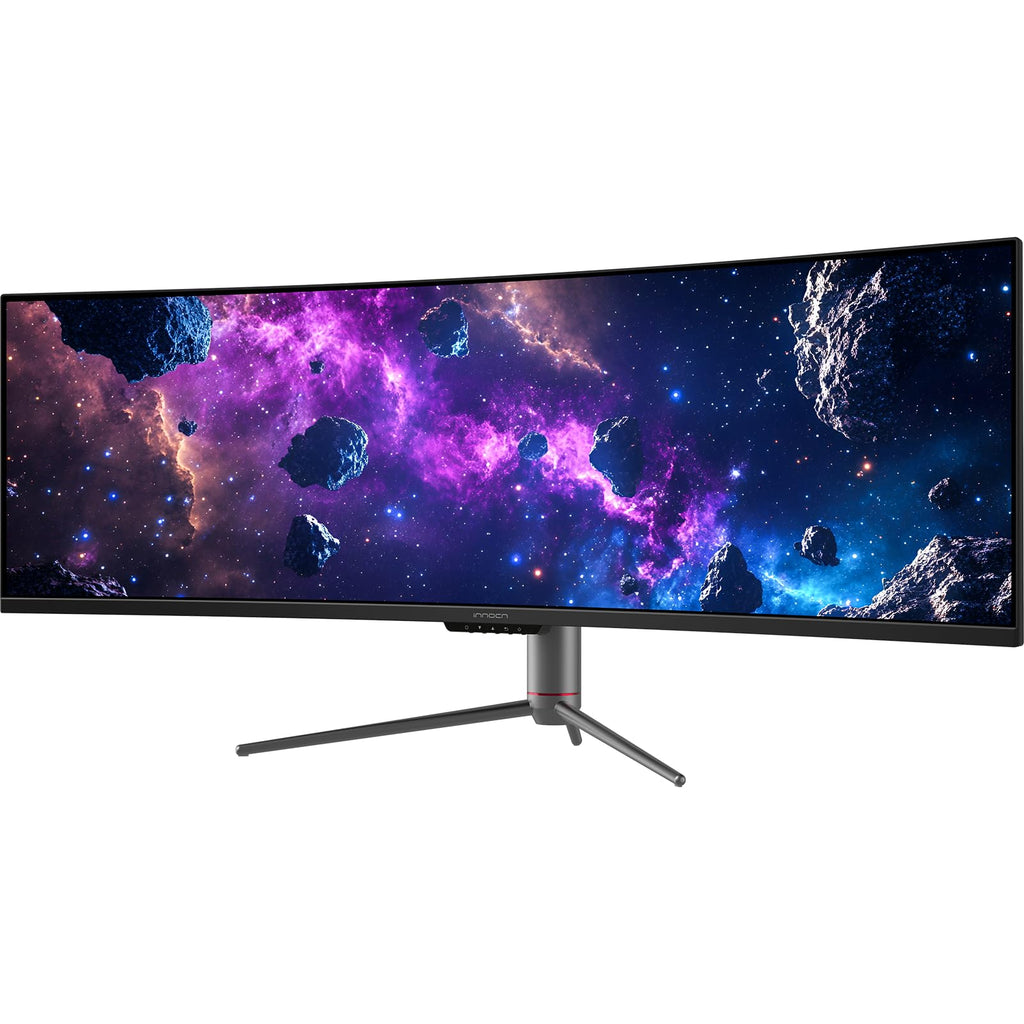 INNOCN 49" 240Hz Curved Monitor Ultrawide Gaming QHD 5120 x 1440P Computer Monitor, R1800, 99% sRGB, HDR400, USB Type C, DisplayPort, HDMI, Built-in Speakers, Height/Tilt Adjustable - 49C1S