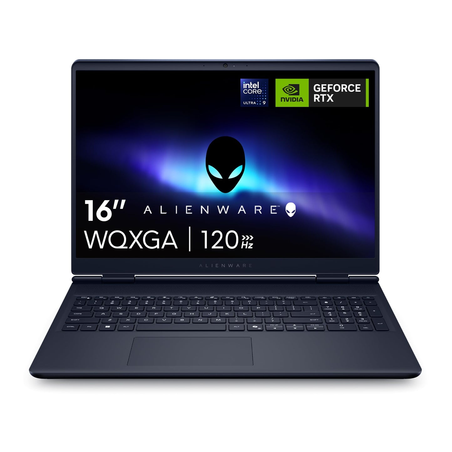 Alienware 16 Aurora Gaming Laptop AC16250-16-inch WQXGA 120Hz Display, Intel Core 9-270H Processor, 32GB DDR5 RAM, 1TB SSD, NVIDIA GeForce RTX 5070 Graphics, Windows 11 Home - Blue
