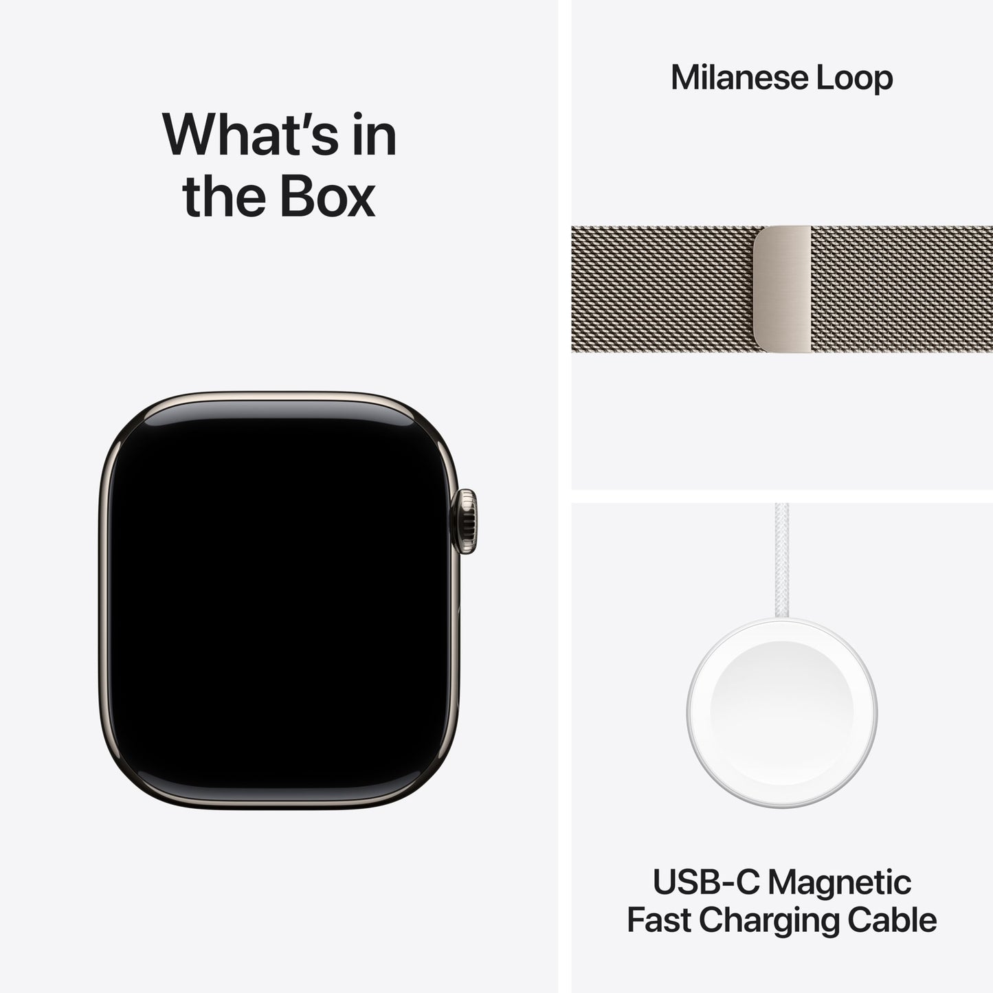 Apple Watch Series 11 [GPS + Cellular 46mm] Smartwatch with Natural Titanium Case with Natural Milanese Loop - M/L. Sleep Score, Fitness Tracker, Health Monitoring, Always-On Display, Water Resistant