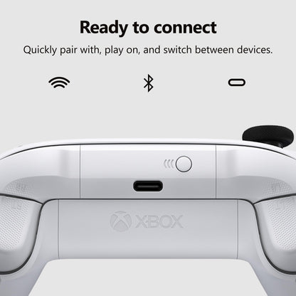 XBOX Wireless Gaming Controller | Robot White | Console, PC, & Android | Textured Grip | Wireless, Bluetooth, USB-C Connectivity