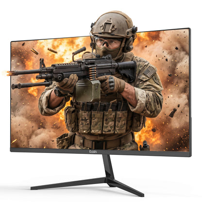 DJiEX 24 Inch Curved 200hz Gaming Monitor, FHD 1080p Computer Monitor with 3000R, 4000:1 Contrast, 1ms Response Time, 99% sRGB, AMD FreeSync, Eye Care, HDMI 2.0 & DP 1.4, VESA Mount, for Game & Office