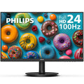 Philips 24 inch 100Hz Computer Monitor, Frameless Full HD (1920 x 1080), VESA, HDMI x1, VGA Port x1, Eye Care, 4 Year Advance Replacement Warranty, 241V8LB