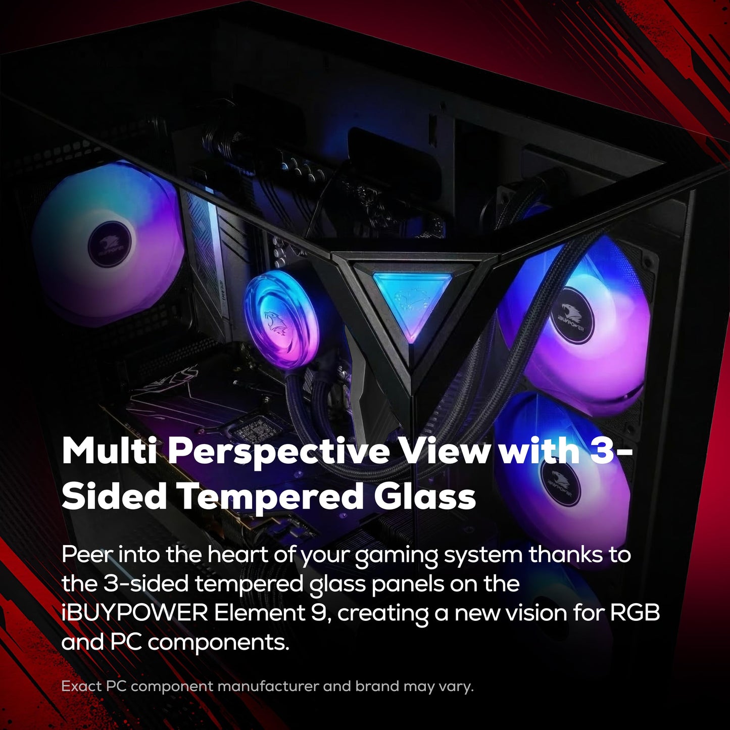 iBUYPOWER Element Gaming PC Desktop Computer Intel Core i7 14700F CPU, NVIDIA GeForce RTX 5070 12GB GPU, 32GB DDR5 RGB 5200MHz RAM, 1TB NVMe SSD, Windows 11 Home, Gamer Keyboard and Mouse - EBI7N5704