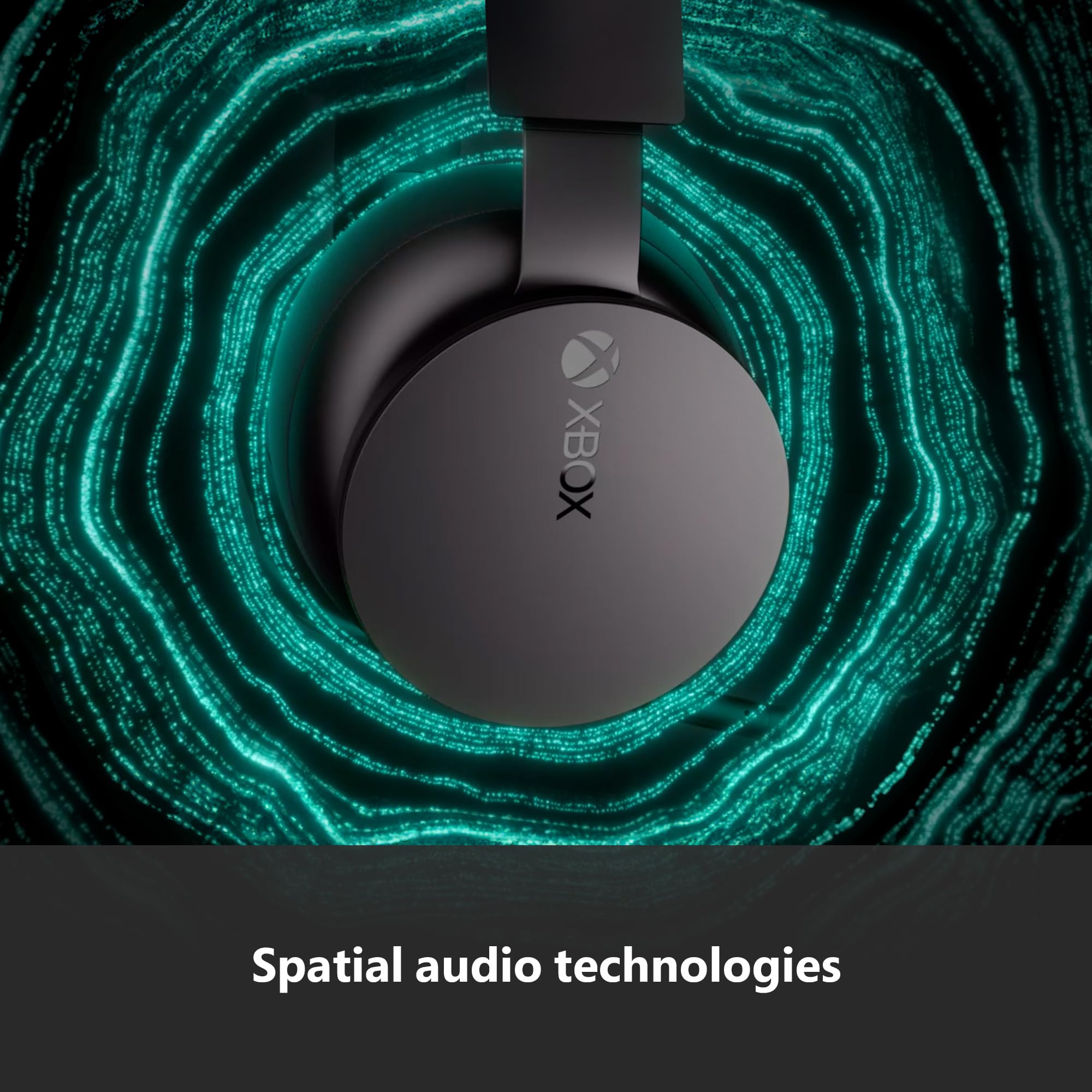 Xbox Wireless Gaming Headset | Carbon Black | Over Ear Headphones | Spatial Audio with Dolby Atmos | Console, PC, and Android