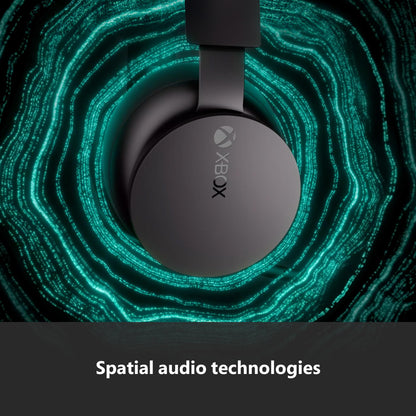 Xbox Wireless Gaming Headset | Carbon Black | Over Ear Headphones | Spatial Audio with Dolby Atmos | Console, PC, and Android