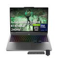 Lenovo Legion 5 16" WQXGA 240Hz Gaming Laptop, Intel Ultra 9 275HX, NVIDIA GeForce RTX 5060, 32GB DDR5, 2TB Storage (1TB SSD+1TB Docking Station Set), 24-Zone RGB Backlit Keyboard, Win 11 Pro, Gray