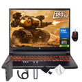 Acer Nitro V 16 16" WUXGA 180Hz Gaming Laptop, Intel Core 7 240H, NVIDIA GeForce RTX 5060, 16GB DDR5, 1.5TB Storage(512GB SSD&1TB Docking), Backlit Keyboard, Copilot+PC, Nitro Mouse, Win 11, Black