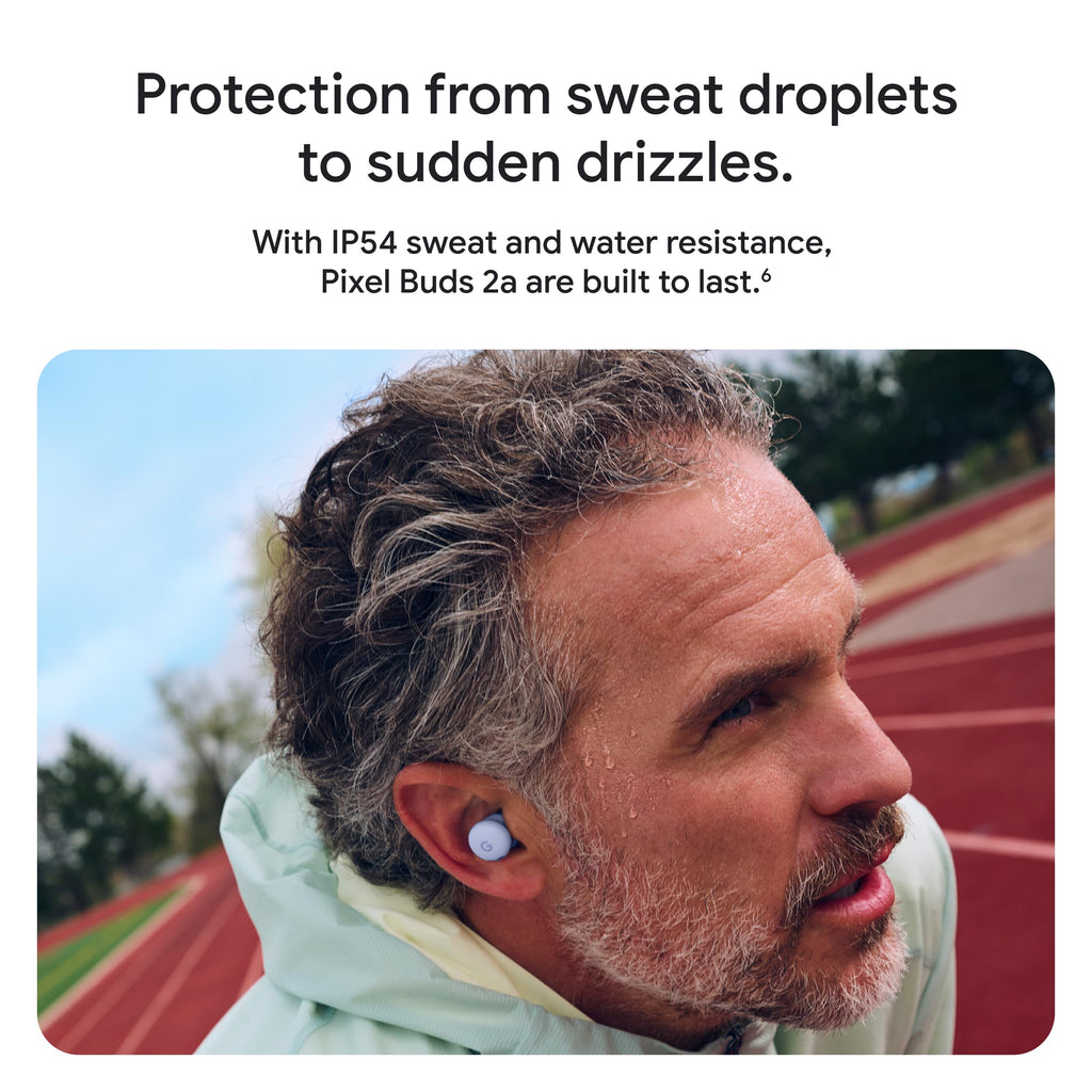 Google Pixel Buds 2a - Wireless Earbuds with Noise Cancellation - Hazel