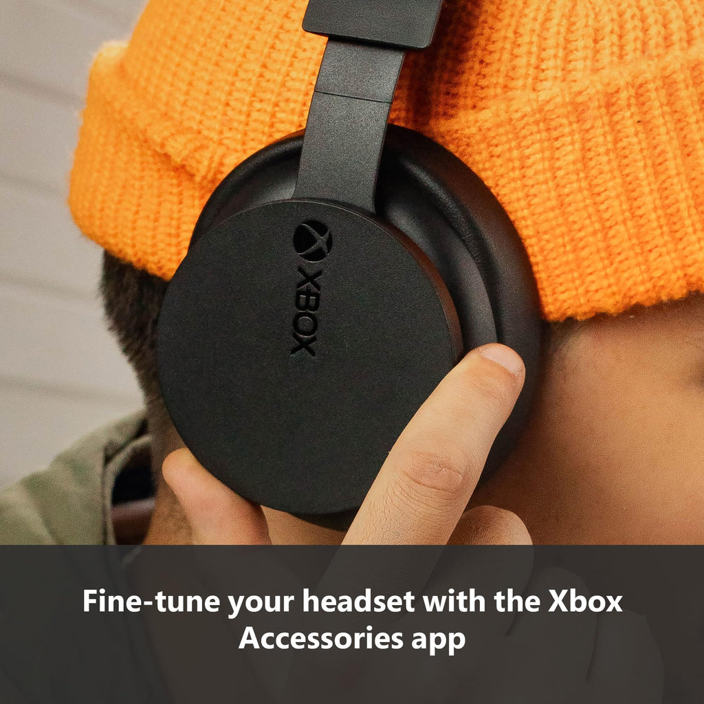 Xbox Wireless Gaming Headset | Carbon Black | Over Ear Headphones | Spatial Audio with Dolby Atmos | Console, PC, and Android