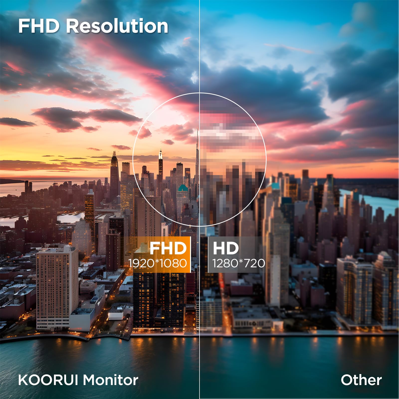KOORUI 24 inch Curved Monitor, Full HD 1080P Curved Computer Monitor, 100Hz 1500R PC Screen, TÜV Rheinland Certified, HDMI VGA, Tilt Adjustment, LCD Display, Eye Care, Black 24N5CA