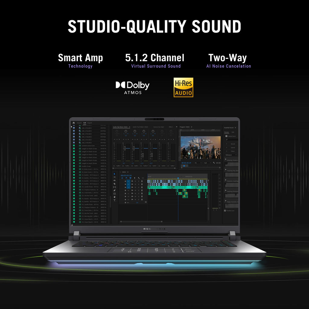 ASUS ROG Strix G16 (2025) Gaming Laptop, 16” ROG Nebula Display 16:10 2.5K 240Hz/3ms, NVIDIA® GeForce RTX™ 5070 Laptop GPU, Intel® Core™ Ultra 9 275HX, 32GB DDR5, 2TB Gen 4 SSD, Wi-Fi 7, Win 11 Pro