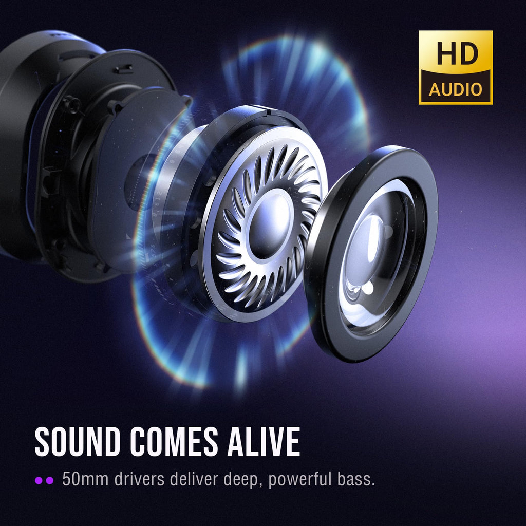FIFINE Wired Gaming Headsets: 7.1 Surround Sound - Vibrant Customizable RGB - Game/Chat Balance, USB Gamer Headphones with Noise Canceling Microphone for PC, PS5/PS4, Laptop, Mac - AmpliGame H13BP