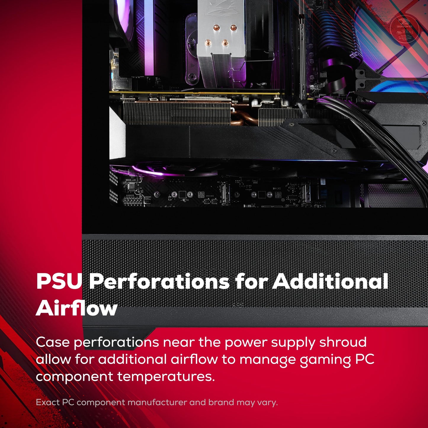 iBUYPOWER Element SE Gaming PC Desktop Computer AMD Ryzen 5 5500 CPU, AMD Radeon RX 6500XT 4GB, 16GB DDR4 Non-RGB 3200MHz RAM, 512GB NVMe SSD, Windows 11 Home, Gamer Keyboard and Mouse - ESA5R65XT04