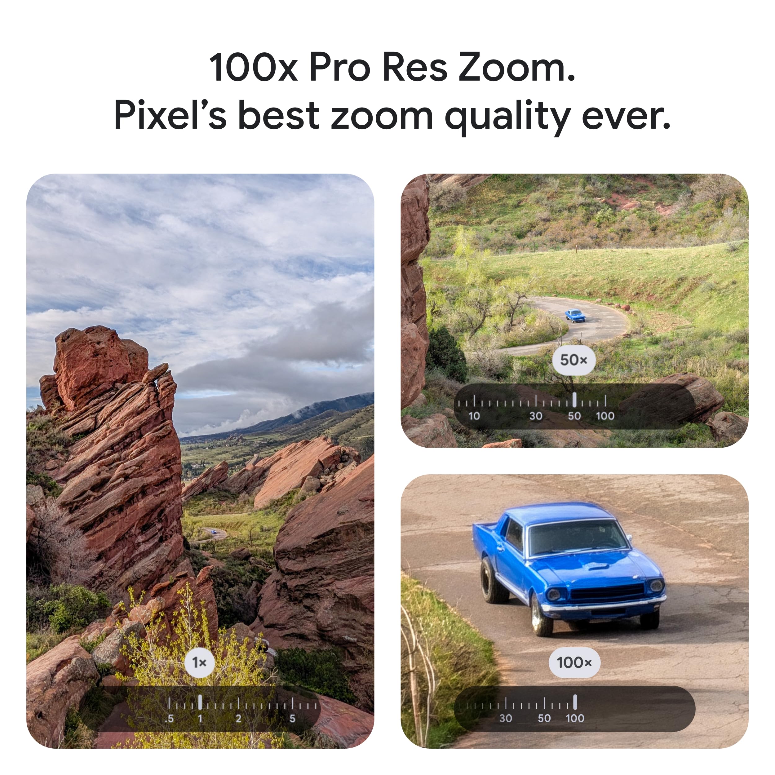 Google Pixel 10 Pro - Unlocked Android Smartphone with Gemini, Your Google AI Assistant, Triple Rear Camera System, Fast-Charging 24+ Hour Battery, and 6.3" Super Actua Display - Moonstone - 256 GB